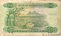 25 Rupees MAURITIUS  1967 P.32b G