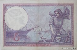 5 Francs FEMME CASQUÉE FRANCIA  1925 F.03.09 MBC