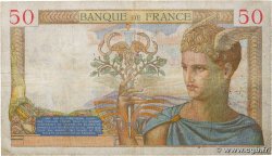 50 Francs CÉRÈS FRANCE  1935 F.17.04 VG