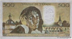 500 Francs PASCAL FRANKREICH  1981 F.71.24 S