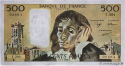 500 Francs PASCAL FRANCE  1988 F.71.39