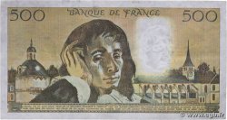 500 Francs PASCAL FRANCE  1987 F.71.35 VF