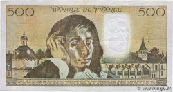 500 Francs PASCAL FRANCE  1980 F.71.21 F