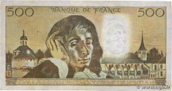 500 Francs PASCAL FRANCE  1980 F.71.22 F