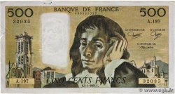 500 Francs PASCAL FRANCIA  1984 F.71.30