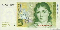 5 Deutsche Mark GERMAN FEDERAL REPUBLIC  1991 P.37