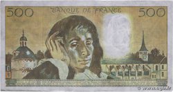 500 Francs PASCAL FRANCE  1989 F.71.40 TTB