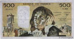 500 Francs PASCAL FRANCE  1987 F.71.37