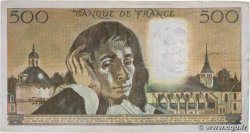 500 Francs PASCAL FRANCE  1986 F.71.34 F+