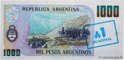 1 Austral ARGENTINA  1985 P.320 FDC