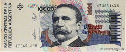 10000 Australes ARGENTINA  1989 P.334a