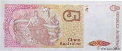 5 Australes ARGENTINA  1986 P.324b SC+