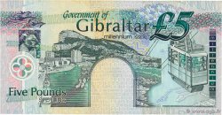 5 Pounds Sterling GIBRALTAR  2000 P.29 UNC