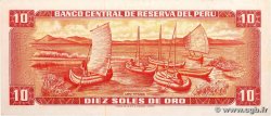 10 Soles de Oro PERU  1970 P.100b SPL