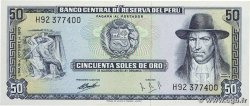 50 Soles de Oro PERU  1970 P.101b