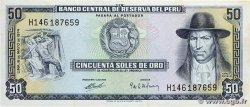 50 Soles de Oro PERU  1974 P.101c