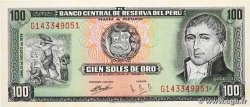 100 Soles de Oro PERU  1974 P.102c