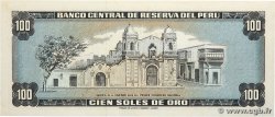 100 Soles de Oro PERU  1974 P.102c UNC-