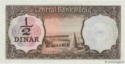 1/2 Dinar IRAQ  1971 P.057 AU