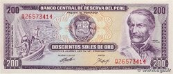 200 Soles de Oro PERU  1974 P.103b