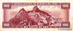 1000 Soles de Oro PERú  1970 P.105b MBC+