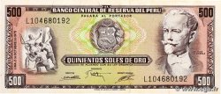 500 Soles de Oro PERU  1975 P.110