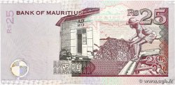 25 Rupees ISOLE MAURIZIE  1999 P.49a BB