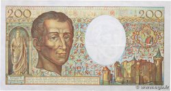 200 Francs MONTESQUIEU FRANCE  1989 F.70.09 VF+