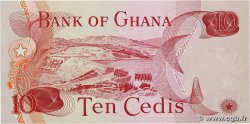 10 Cedis GHANA  1978 P.16f SPL+