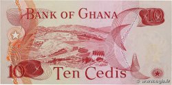 10 Cedis GHANA  1978 P.16f AU+