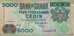 5000 Cedis GHANA  2001 P.34f S