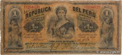 1 Sol PERú  1879 P.001