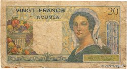 20 Francs NOUVELLE CALÉDONIE  1963 P.50c B