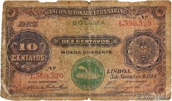 10 Centavos GUINÉE PORTUGAISE Bolama 1914 P.006