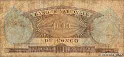 100 Francs RÉPUBLIQUE DÉMOCRATIQUE DU CONGO  1962 P.006a B