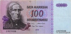 100 Markkaa FINLAND  1976 P.109a