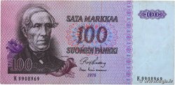 100 Markkaa FINLAND  1976 P.109a