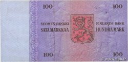 100 Markkaa FINLANDIA  1976 P.109a q.BB