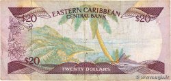 20 Dollars EAST CARIBBEAN STATES  1985 P.24l1 RC+