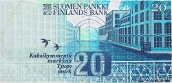 20 Markkaa FINLAND  1993 P.123 F+