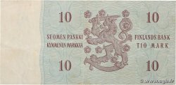 10 Markkaa FINLAND  1963 P.100a VF