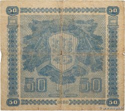 50 Markkaa FINLAND  1939 P.072 G