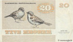 20 Kroner DANEMARK  1984 P.049c TB