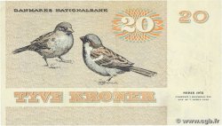 20 Kroner DENMARK  1984 P.049c VF