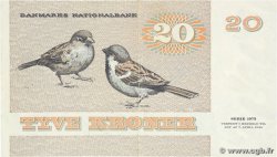 20 Kroner DÄNEMARK  1988 P.049h fVZ