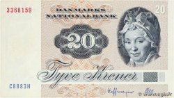 20 Kroner DÄNEMARK  1988 P.049h fVZ