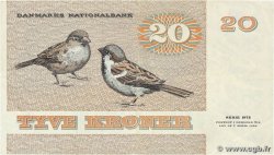 20 Kroner DENMARK  1981 P.049c VF