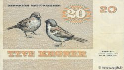 20 Kroner DENMARK  1979 P.049a VF