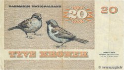 20 Kroner DENMARK  1979 P.049a F+