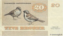 20 Kroner DENMARK  1980 P.049b F+